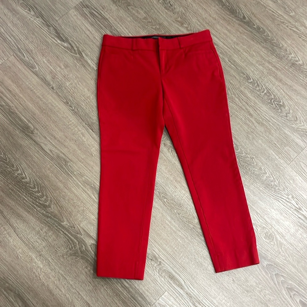 Banana Republic - Sloan Red Ankle Pants